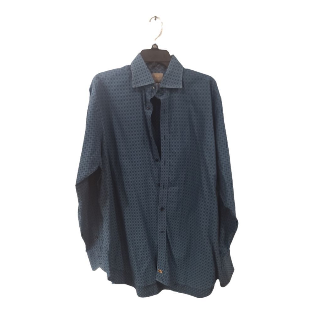 0037 - Thomas Dean Men's Button Down Shirt XL - Nice pre-owned shirt
